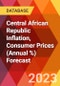 Central African Republic Inflation, Consumer Prices (Annual %) Forecast - Product Image