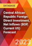 Central African Republic Foreign Direct Investment, Net Inflows (BOP, Current US) Forecast- Product Image