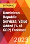 Dominican Republic Services, Value Added (% of GDP) Forecast - Product Image