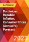 Dominican Republic Inflation, Consumer Prices (Annual %) Forecast - Product Image
