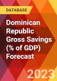 Dominican Republic Gross Savings (% of GDP) Forecast- Product Image