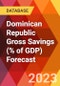 Dominican Republic Gross Savings (% of GDP) Forecast - Product Image