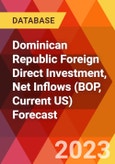 Dominican Republic Foreign Direct Investment, Net Inflows (BOP, Current US) Forecast- Product Image