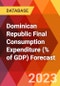 Dominican Republic Final Consumption Expenditure (% of GDP) Forecast - Product Thumbnail Image