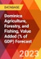 Dominica Agriculture, Forestry, and Fishing, Value Added (% of GDP) Forecast - Product Thumbnail Image