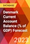 Denmark Current Account Balance (% of GDP) Forecast - Product Image