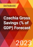 Czechia Gross Savings (% of GDP) Forecast- Product Image