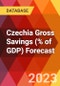 Czechia Gross Savings (% of GDP) Forecast - Product Image