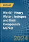 World - Heavy Water (Deuterium Oxide); Isotopes and their Compounds (Excluding Radioactive and the Fissile or Fertile Chemical Isotopes) - Market Analysis, Forecast, Size, Trends and Insights - Product Image