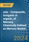 asia - Compounds, Inorganic or organic, of Mercury, Chemically Defined as Mercury (Excluding Amalgams) - Market Analysis, Forecast, Size, Trends and Insights - Product Thumbnail Image
