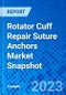 Rotator Cuff Repair Suture Anchors Market Snapshot - Product Image
