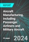 Aircraft Manufacturing (Aerospace), including Passenger Airliners and Military Aircraft, (U.S.): Analytics, Extensive Financial Benchmarks, Metrics and Revenue Forecasts to 2030, NAIC 336411 - Product Thumbnail Image