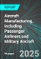 Aircraft Manufacturing (Aerospace), including Passenger Airliners and Military Aircraft (U.S.): Analytics, Extensive Financial Benchmarks, Metrics and Revenue Forecasts to 2031 - Product Thumbnail Image