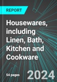 Housewares, including Linen, Bath, Kitchen and Cookware (U.S.): Analytics, Extensive Financial Benchmarks, Metrics and Revenue Forecasts to 2030, NAIC 442299- Product Image