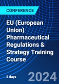 EU (European Union) Pharmaceutical Regulations & Strategy Training Course (ONLINE EVENT: October 14-15, 2024)- Product Image