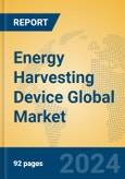 Energy Harvesting Device Global Market Insights 2024, Analysis and Forecast to 2029, by Manufacturers, Regions, Technology, Product Type- Product Image