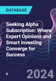 Seeking Alpha Subscription: Where Expert Opinions and Smart Investing Converge for Success- Product Image