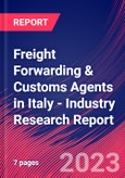 Freight Forwarding & Customs Agents in Italy - Industry Research Report- Product Image