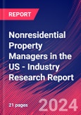 Nonresidential Property Managers in the US - Industry Research Report- Product Image