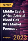 Middle East & Africa Arterial Blood Gas Kits Market Forecast to 2030 - Regional Analysis - by Product, Type, Usage, Application, Needle Gauge, Syringe Volume, and End User- Product Image
