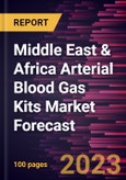 Middle East & Africa Arterial Blood Gas Kits Market Forecast to 2030 - Regional Analysis - by Product, Type, Usage, Application, Needle Gauge, Syringe Volume, and End User- Product Image