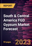 South & Central America FGD Gypsum Market Forecast to 2030 - Regional Analysis - by Application- Product Image