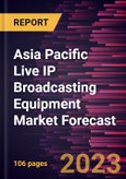 Asia Pacific Live IP Broadcasting Equipment Market Forecast to 2030 - Regional Analysis - by Product Type and Application- Product Image