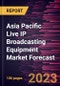 Asia Pacific Live IP Broadcasting Equipment Market Forecast to 2030 - Regional Analysis - by Product Type and Application - Product Thumbnail Image