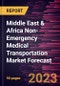 Middle East & Africa Non-Emergency Medical Transportation Market Forecast to 2028 - Regional Analysis - by Service Type and Application - Product Image