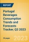 Portugal Beverages Consumption Trends and Forecasts Tracker, Q3 2023 (Dairy and Soy Drinks, Alcoholic Drinks, Soft Drinks and Hot Drinks) - Product Image