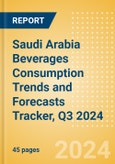 Saudi Arabia Beverages Consumption Trends and Forecasts Tracker, Q3 2024 (Dairy and Soy Drinks, Alcoholic Drinks, Soft Drinks and Hot Drinks)- Product Image