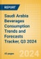 Saudi Arabia Beverages Consumption Trends and Forecasts Tracker, Q3 2024 (Dairy and Soy Drinks, Alcoholic Drinks, Soft Drinks and Hot Drinks) - Product Thumbnail Image