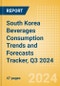 South Korea Beverages Consumption Trends and Forecasts Tracker, Q3 2024 (Dairy and Soy Drinks, Alcoholic Drinks, Soft Drinks and Hot Drinks) - Product Thumbnail Image