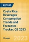 Costa Rica Beverages Consumption Trends and Forecasts Tracker, Q3 2023 (Dairy and Soy Drinks, Alcoholic Drinks, Soft Drinks and Hot Drinks) - Product Image