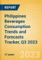 Philippines Beverages Consumption Trends and Forecasts Tracker, Q3 2023 (Dairy and Soy Drinks, Alcoholic Drinks, Soft Drinks and Hot Drinks) - Product Image