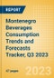 Montenegro Beverages Consumption Trends and Forecasts Tracker, Q3 2023 (Dairy and Soy Drinks, Alcoholic Drinks, Soft Drinks and Hot Drinks) - Product Image