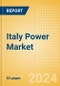 Italy Power Market Outlook to 2035, Update 2023 - Market Trends, Regulations, and Competitive Landscape - Product Thumbnail Image