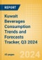 Kuwait Beverages Consumption Trends and Forecasts Tracker, Q3 2024 (Dairy and Soy Drinks, Alcoholic Drinks, Soft Drinks and Hot Drinks) - Product Image