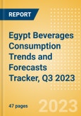 Egypt Beverages Consumption Trends and Forecasts Tracker, Q3 2023 (Dairy and Soy Drinks, Alcoholic Drinks, Soft Drinks and Hot Drinks)- Product Image