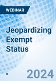 Jeopardizing Exempt Status - Webinar (Recorded)- Product Image