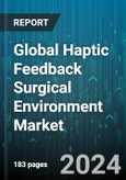 Global Haptic Feedback Surgical Environment Market by Type (Medical Simulators, Surgical Robotics), End-Use (Academic & Research Institutions, Ambulatory Surgical Centers, Hospitals) - Forecast 2024-2030- Product Image