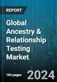 Global Ancestry & Relationship Testing Market by Test Type (Carrier Testing, Nutrigenomic Testing, Predictive Testing), Genealogic DNA Testing (Autosomal DNA Testing, Mitochondrial DNA Testing, Single Nucleotide Polymorphism Testing), Distribution Channel - Forecast 2024-2030- Product Image