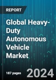 Global Heavy-Duty Autonomous Vehicle Market by Drive Type (Fully Autonomous, Semi-Autonomous), Propulsion Type (Battery Electric Vehicle (BEV), Fuel Cell Electric Vehicle (FCEV), Plug-In Hybrid Electric Vehicle (PHEV)), Charging Type, Capacity, Application - Forecast 2024-2030- Product Image