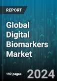 Global Digital Biomarkers Market by Type (Hardware, Software), Therapeutic Area (Cardiovascular and metabolic disorders (CVMD), Musculoskeletal disorders, Neurological disorders), End-Use - Forecast 2024-2030- Product Image
