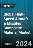 Global High-Speed Aircraft & Missiles Composite Material Market by Fiber Type (Aramid Fiber, Carbon Fiber, Glass Fiber), Resin Type (Epoxy, Polyester, Polyurethane), Manufacturing Process, Application, End-Use - Forecast 2024-2030- Product Image