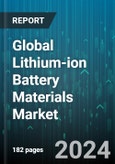 Global Lithium-ion Battery Materials Market by Type (Anode, Cathode, Electrolyte), Applications (Automotive, Consumer Devices, Industrial) - Forecast 2024-2030- Product Image
