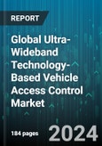 Global Ultra-Wideband Technology-Based Vehicle Access Control Market by Component Type, Vehicle Type, Frequency Range, Authentication Type, Positioning Technique - Forecast 2024-2030- Product Image