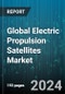 Global Electric Propulsion Satellites Market by Satellite Type (All-electric, Hybrid), Satellite Size (Large Satellite (Above 2,200 Kg), Medium Satellite (501-2,200 Kg), Small Satellite (0-500 Kg)), Subsystem, Propulsion, Application - Forecast 2024-2030 - Product Image
