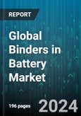 Global Binders in Battery Market by Type (Anode Binder, Cathode Binder), Material (Carboxymethyl Cellulose, Polymethyl Methacrylate, Polyvinylidene Fluoride), Process, Battery Type, Application - Forecast 2024-2030- Product Image