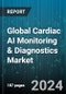 Global Cardiac AI Monitoring & Diagnostics Market by Product (Hardware, Software), Type (ECG-Based, Imaging), Application - Forecast 2024-2030 - Product Image